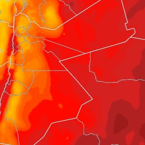 Jordan A Slight Rise In Temperatures On Saturday With The Appearance Of Medium And High 