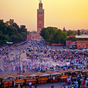 مراكش حمى التسوق في جامع الفنا طقس العرب طقس العرب