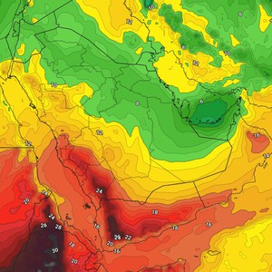 Golfe Persique Un Cas Limite D Instabilite Atmospherique Affectant Certaines Parties Des Emirats Et D Oman Et Les Risques De Pluie Incluent Abu Dhabi Et Mascate Arabiaweather Arabiaweather