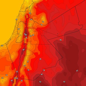 jordan-hot-weather-in-the-mountainous-heights-and-very-hot-in-low