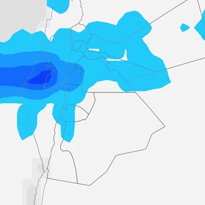 Jordanie | Instabilité météo attendue vendredi... une liste des gouvernorats avec les plus fortes chances de pluie