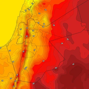 Jordan | The Kingdom is affected by a moderate air mass on Monday and a drop in temperatures