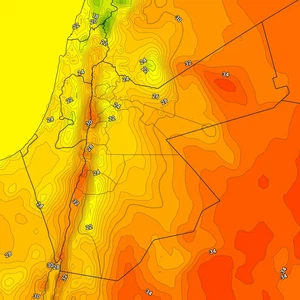 Saturday | The kingdom begins to be affected by moderate air mass and temperatures are below their averages for the first time since the beginning of spring