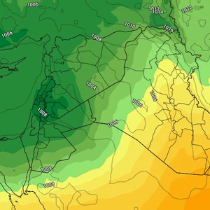 The new low-pressure system has intensified to a third-degree storm, bringing heavy rain on Saturday evening and night/Sunday morning.