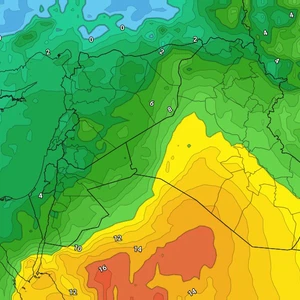 Jordan: Drastic changes in weather conditions and significant temperature fluctuations expected at the end of the week