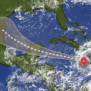 After the Caribbean Islands, what is the next destination for Hurricane Beryl?