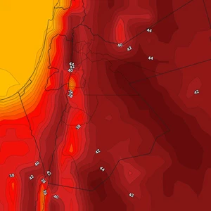الأردن: ارتفاعات متتالية على درجات الحرارة بدءاً من يوم غد الأربعاء