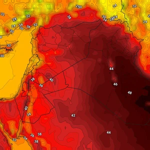 Jordanie | Coïncidant avec les vacances du Nouvel An Hijri, une atmosphère estivale normale avant que la température ne recommence à augmenter au milieu de la semaine prochaine.