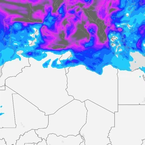 كميات أمطار وفيرة سيجلبها المنخفض الجوي للمغرب العربي