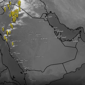 السعودية تحديث جوي أمطار متفاوتة الغزارة مصحوبة بالرعد تشمل أجزاء مختلفة من المملكة في هذه الأثناء