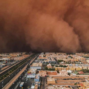 A regional sandstorm on Sunday will affect the Jordanian and Syrian deserts and extend into Iraq.