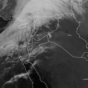 Weather update: The low-pressure system is centered around the island of Cyprus in the coming hours and is accompanied by a highly effective cold front.