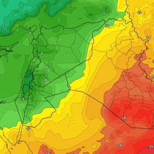 The Levant: Cold nights in the depths of winter necessitate a return to heating and warm clothing.