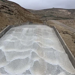 Jordan | Zarqa Ma&#39;in Dam in Madaba is full for the first time since its construction, and urgent flood warnings have been issued.