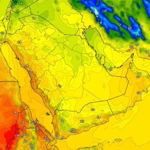 Un anticyclone provoquera des hausses successives des températures dans plusieurs régions saoudiennes dans les prochains jours