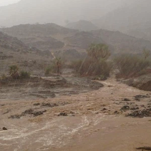 أمطار شبه غزيرة شمال شرق جازان عدسة hhazmi2011