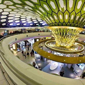 المركز الاول: مطار أبوظبي الدولي