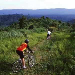 This is Khao Yai National Park, the most famous in Thailand