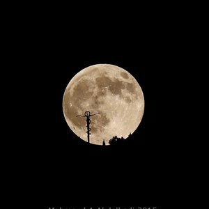 الاردن: القمر من جبل نيبو 