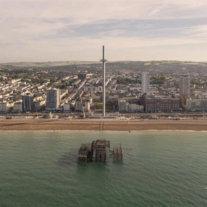 British Airways i360 .. the tallest moving towers in the world