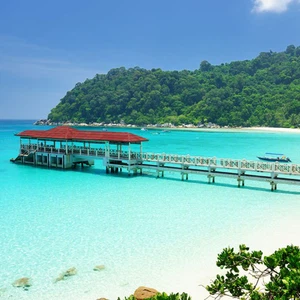 Perhentian .. l&#39;île où les visiteurs s&#39;arrêtent en Malaisie