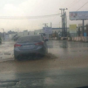 بالصور: أمطار غزيرة وبَرَد على منطقة الباحة أمس الثلاثاء