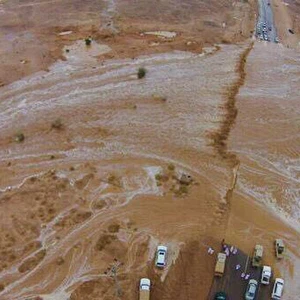 بالصور : أمطار غزيرة و بَرَد في اجزاء مختلفة من المملكة الخميس 