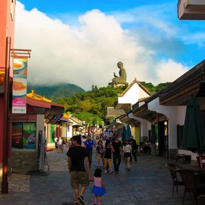 Ngong Ping Village.. Un monde que vous n&#39;avez pas vu à Hong Kong