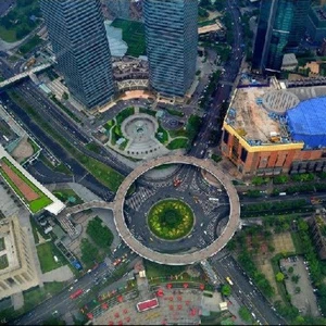 In pictures: Learn about the circular pedestrian bridge in China!