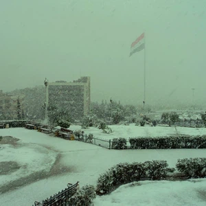بالصور : أمطار غزيرة تعرّضت لها العاصمة دمشق يوم الاثنين ! 