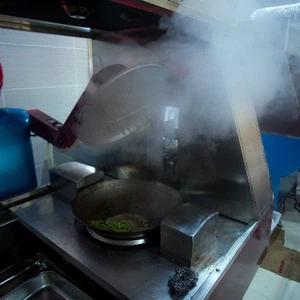 Photos : Un restaurant en Chine qui s&#39;appuie sur des robots pour préparer et servir les repas !