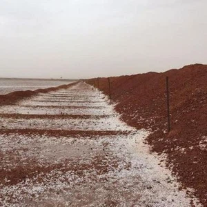 بالصور: البرد يكسو عددا من مناطق المملكة 