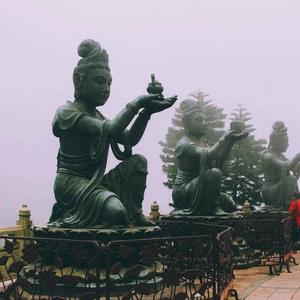 Ngong Ping Village.. Un monde que vous n&#39;avez pas vu à Hong Kong