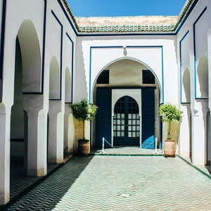 The road to the Bahia Palace in Marrakesh... in 27 photos