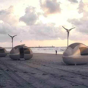 For camping lovers.. capsules that protect them from weather fluctuations