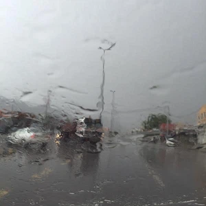 من أمطار اليوم الخميس على محافظة محايل بمنطقة عسير محمدالهلالي