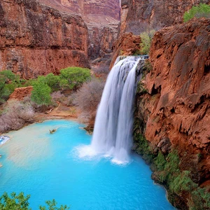 The most beautiful waterfalls in America .. get to know them with pictures