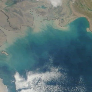 نتيجة لأمطار الفترة السابقة.. المزيد من السيول تصب في مياه الخليج العربي