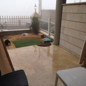 أمطار وضباب كثيف في بلدة المروج-المتن