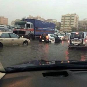فيضانات الكويت 2013