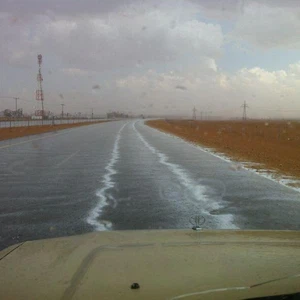 غرب الجوف مع ساعات مساء الخميس