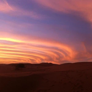 بالصور : مشاهد أسطورية لغروب الشمس في السعودية يوم الإثنين 29-1-1435 هـ