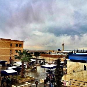أمطار جامعة الزرقاء الأهلية - عبد الهادي طوقان