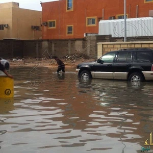 صور لأمطار الأحساء نقلاً عن صحيفة الأحساء نيوز 