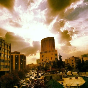 صورة رائعة للأجواء في عمّان - حسين عطية