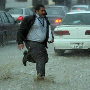 أمطار عمان الأردن 