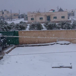 بالصور .. الثلوج تغطي عدة مناطق في جنوب الأردن