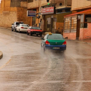 الحمد على نعمة الأمطار .. تصوير صدام خليفات 