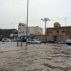 أمطار الخير تروي منطقة تبوك (صور)