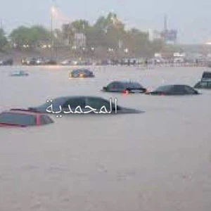 بالصور .. الفيضانات في شوارع المدن المغربية بعد الأمطار الغزيرة